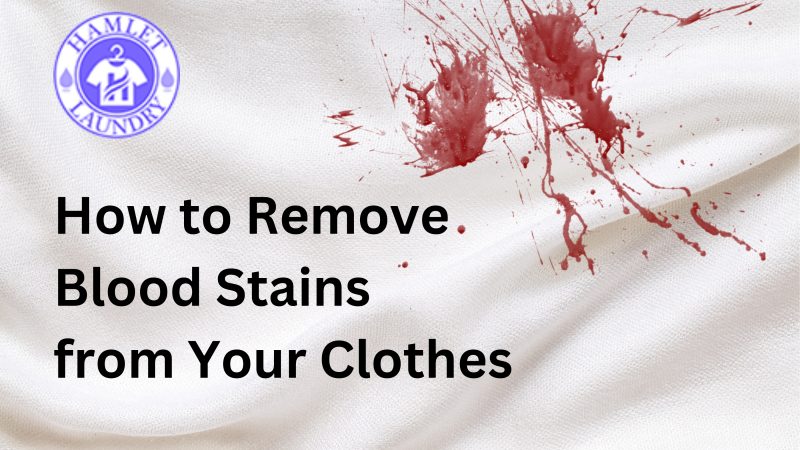 How to remove blood stain from your clothes